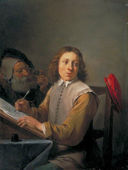 The Five Senses: Sight, 1640, David Teniers le Jeune