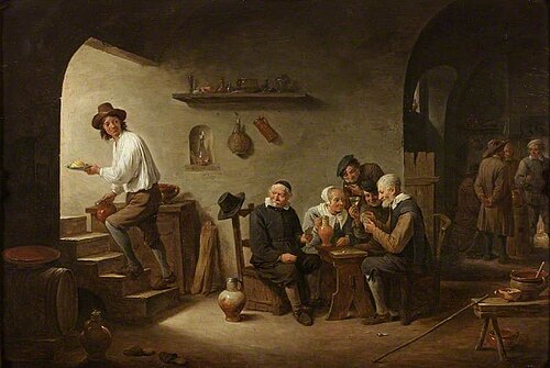 Interior of a Tavern, 1640, David Teniers le Jeune