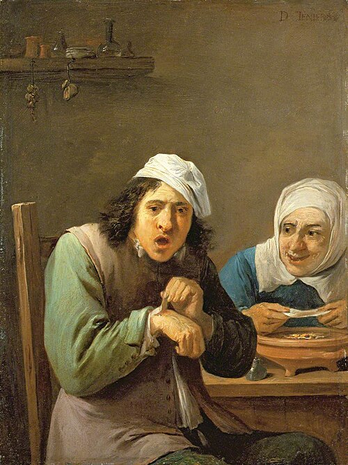 The Five Senses: Feeling, 1640, David Teniers le Jeune