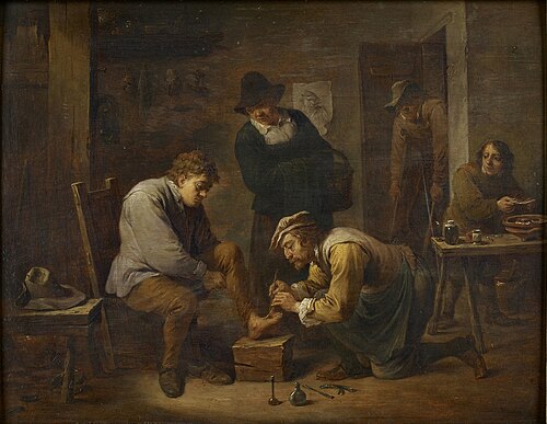 The Foot Doctor, 1650, David Teniers the Younger