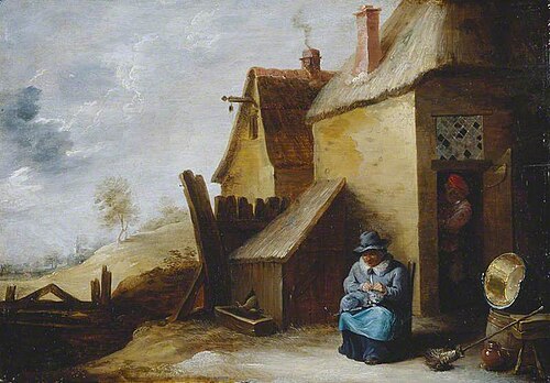 Cottage in a Landscape, 1665, David Teniers the Younger
