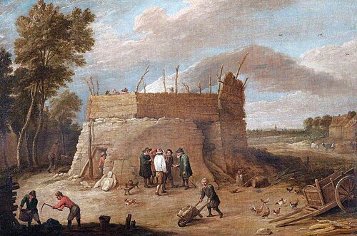 A Lime Kiln with Figures, , David Teniers the Younger