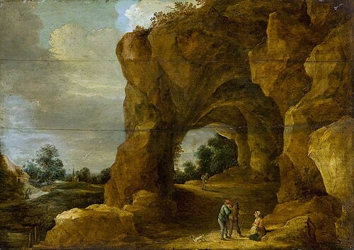 Rocky Arch with Figures, , David Teniers the Younger