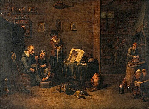 A Surgeon Operating on the Foot, , David Teniers the Younger