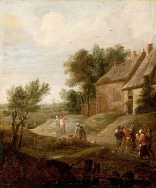 Drunken Peasants Going Home, , David Teniers the Younger