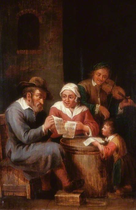 Interior with Figures, , David Teniers the Younger