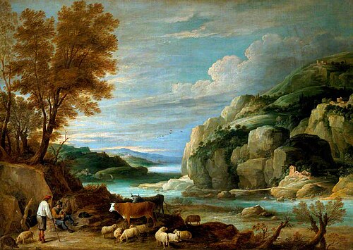 Rocky Landscape with Figures, , David Teniers the Younger