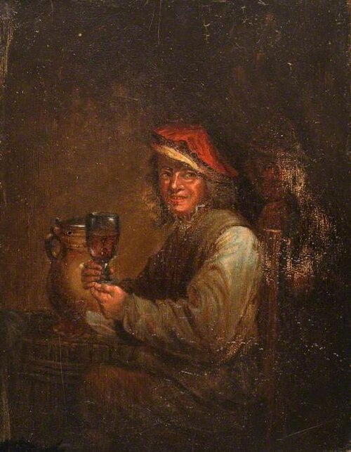 Man Drinking, , David Teniers le Jeune