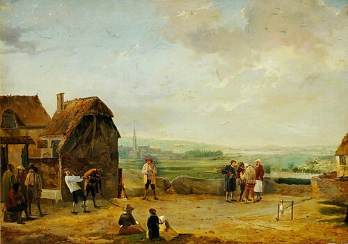 Shuttlecock, , David Teniers the Younger