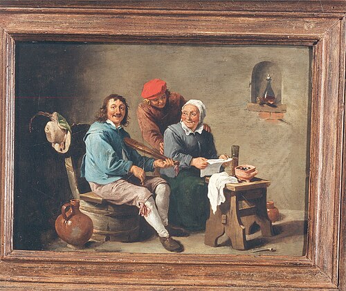 Genre scene, , David Teniers le Jeune