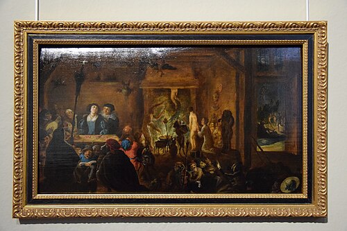 Scène de Sabbat, 1633, David Teniers le Jeune