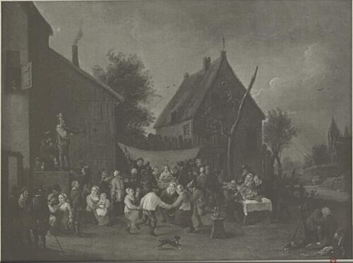 A Peasant Wedding, 1660, David Teniers the Younger