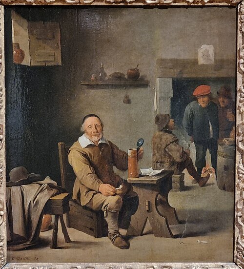 Intérieur de tabagie, 1643, David Teniers le Jeune