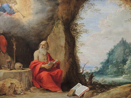 Vision de Saint-Jérôme, , David Teniers the Younger