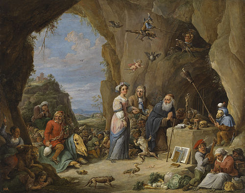 Temptation of St. Anthony, 1601, David Teniers le Jeune