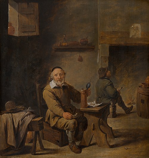 Paysans dans une auberge, 1650, David Teniers le Jeune