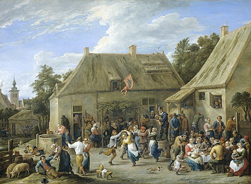 Peasant Kermis, 1665, David Teniers the Younger