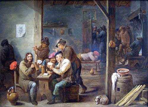 Tavern Scene, 1658, David Teniers the Younger