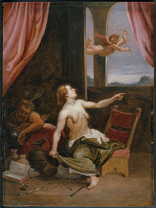 Old Age in Search of Youth, 1655, David Teniers the Younger