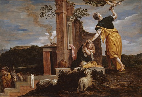 Abraham's Sacrifice of Isaac, 1655, David Teniers the Younger