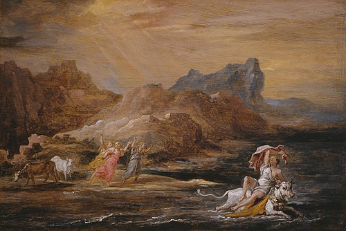 The Rape of Europa, 1655, David Teniers the Younger