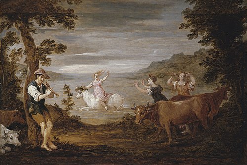 The Rape of Europa, 1655, David Teniers the Younger