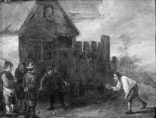 Game of Bocce, 1657, David Teniers the Younger