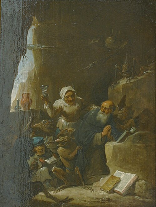 The Temptations of Saint Anthony, , David Teniers the Younger