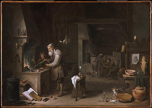 The Alchemist, 1649, David Teniers the Younger