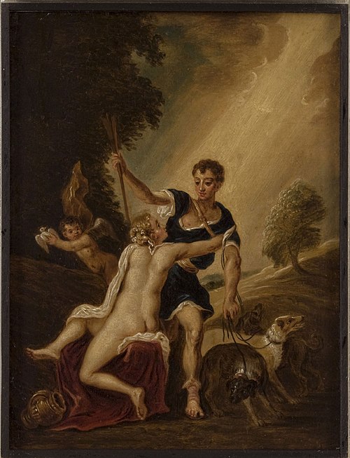 Venus and Adonis, 1655, David Teniers the Younger