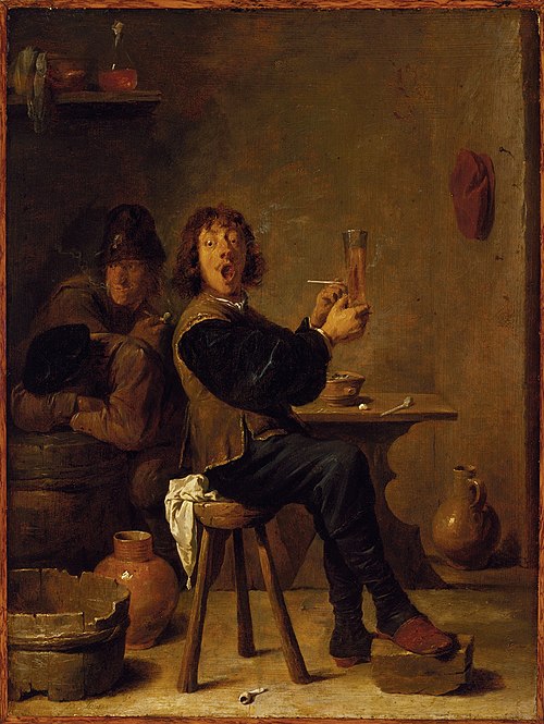The Smoker, 1640, David Teniers the Younger