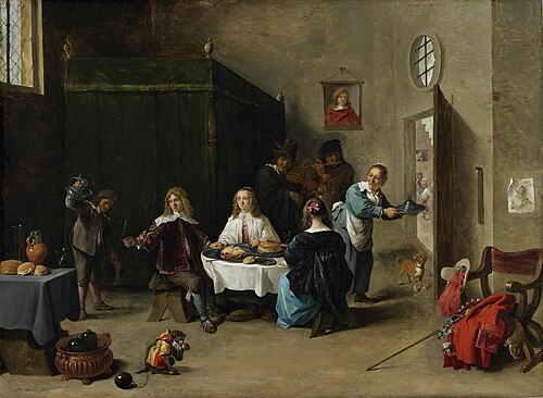 The Prodigal Son, 1640, David Teniers the Younger