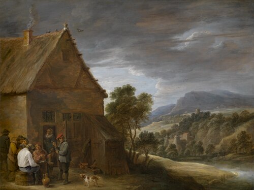 Tavern Scene, 1650, David Teniers the Younger