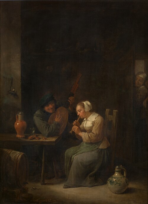 Duet, , David Teniers the Younger