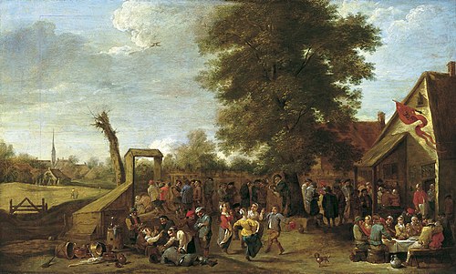 The Village Fête, 1650, David Teniers le Jeune
