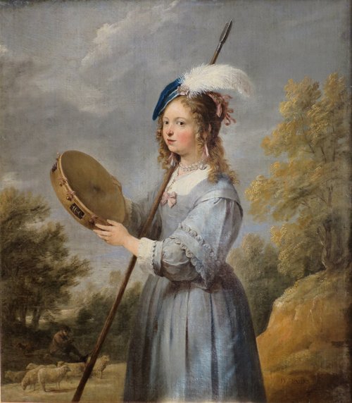 Shepherdess, 1655, David Teniers the Younger