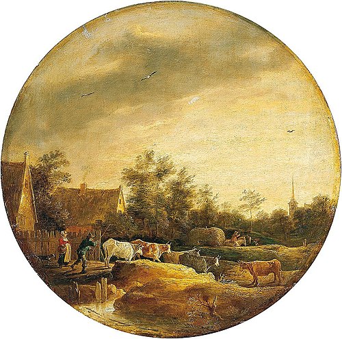 Landscape with Cows, 1644, David Teniers the Younger