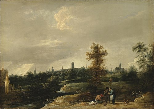 View of the Environs of Brussels, 1650, David Teniers the Younger