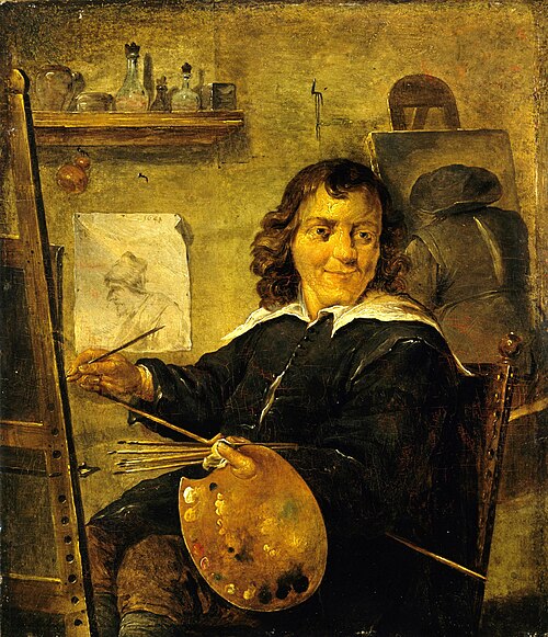 Painter in his Studio, 1641, David Teniers the Younger