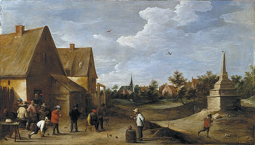 The Skittles Game, 1645, David Teniers le Jeune