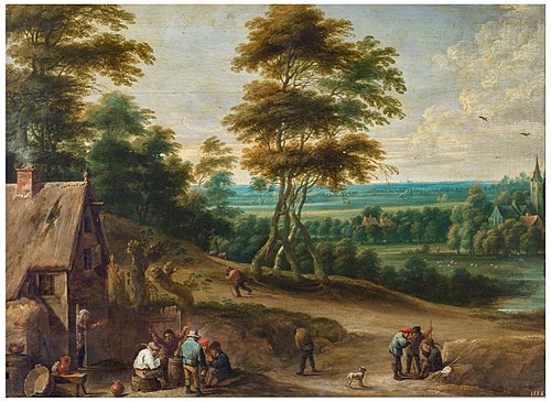 Villagers' Lunch, 1660, David Teniers le Jeune