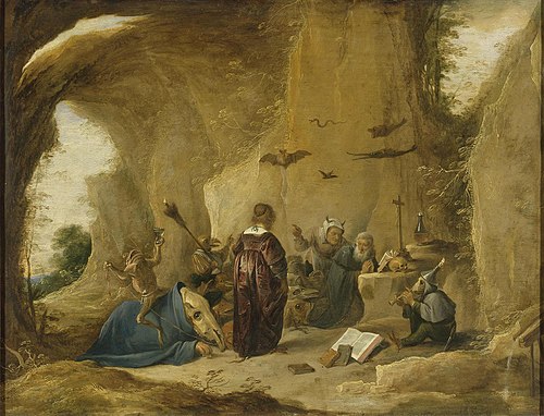 Temptation of St Antony, 1640, David Teniers le Jeune