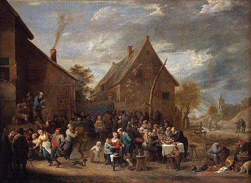 Peasant Wedding, 1650, David Teniers le Jeune