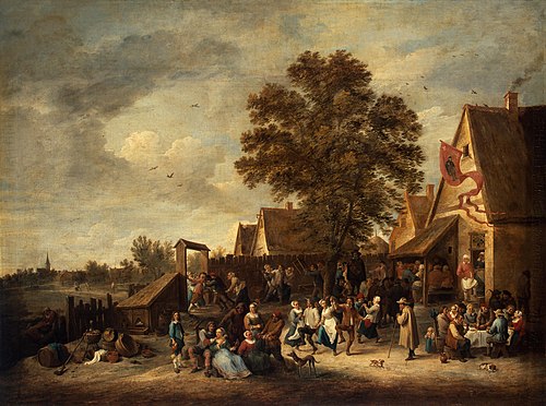 Fête de Village, 1646, David Teniers le Jeune