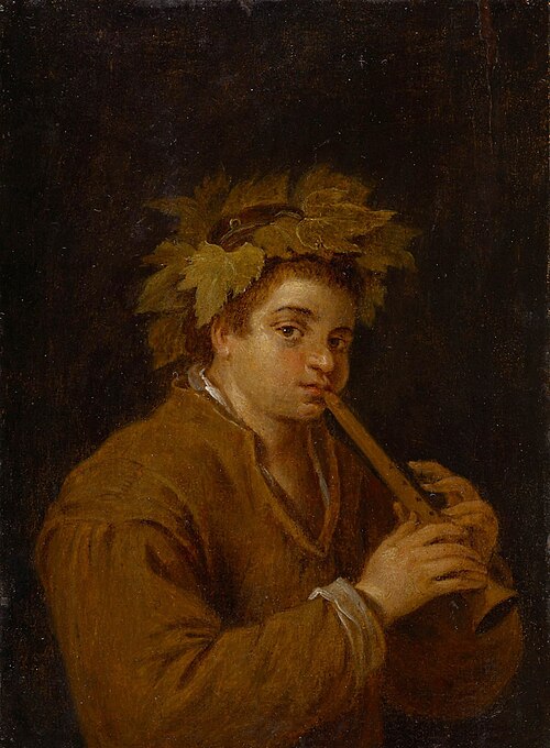 Boy with Flute, 1660, David Teniers le Jeune