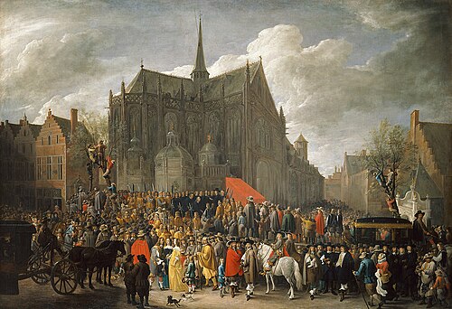 Bird Shoot in Brussels, 1650, David Teniers le Jeune