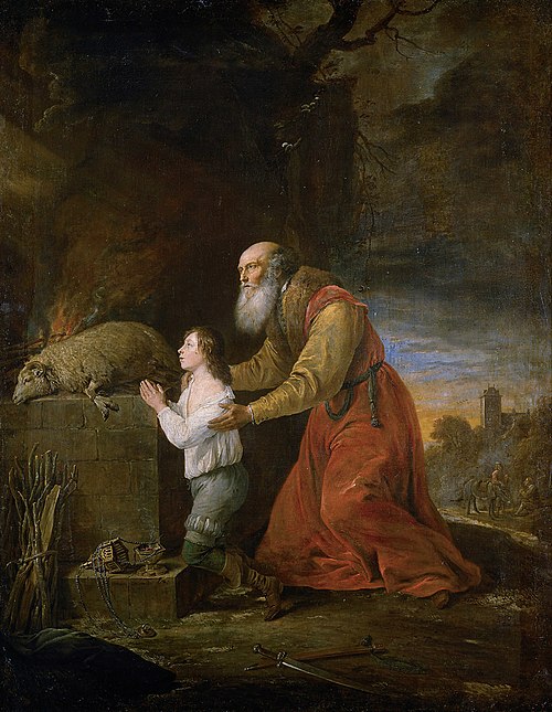 Abraham's Sacrifice, 1653, David Teniers le Jeune