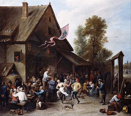 A Kermis on St George's Day, 1649, David Teniers le Jeune