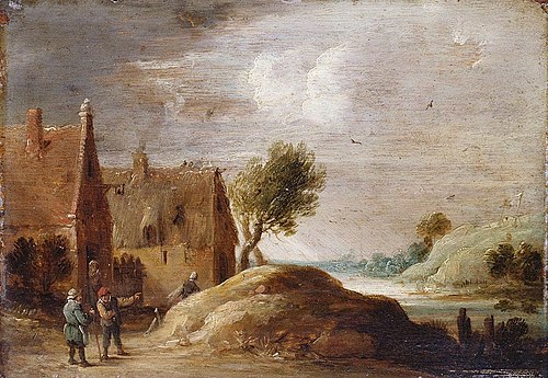 Landscape with Figures, 1668, David Teniers le Jeune
