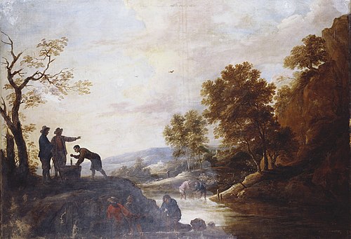 Paysage, 1650, David Teniers le Jeune